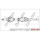 Dr! Ve + Arbre 1018mm Avant Droit Convient Pour Opel Vivaro Renault Trafic