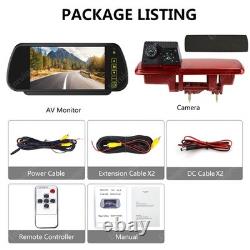 Dual lens Caméra feu de frein+Écran Pour Opel Vivaro Renault Trafic 2014-présent Dual lens Caméra feu de frein+Écran Pour Opel Vivaro Renault Trafic 2014-présent