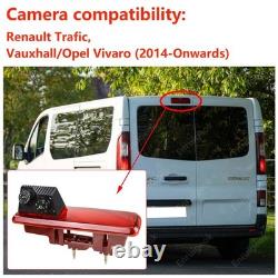 Dual lens Caméra feu de frein+Écran Pour Opel Vivaro Renault Trafic 2014-présent