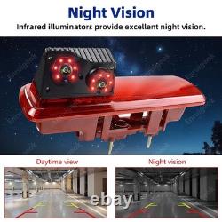 Dual lens Caméra feu de frein+Écran Pour Opel Vivaro Renault Trafic 2014-présent