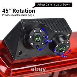 Dual lens Caméra feu de frein+Écran Pour Opel Vivaro Renault Trafic 2014-présent