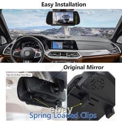 Dual lens Caméra feu de frein+Écran Pour Opel Vivaro Renault Trafic 2014-présent