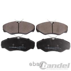 EUROBRAKE Disques + Revêtements Convient pour Renault Trafic II 2 + Opel Vivaro