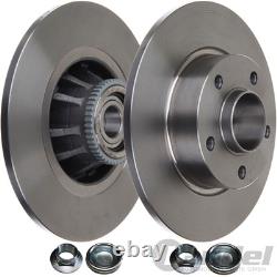 EUROBRAKE Disques + Revêtements Convient pour Renault Trafic II 2 + Opel Vivaro