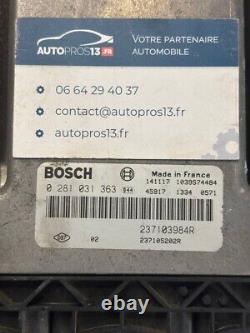 Ecu Calculateur De Moteur A Decoder Renault Trafic 0281031363 237103984r