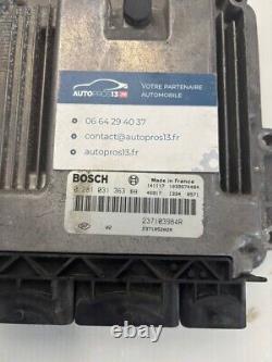 Ecu Calculateur De Moteur A Decoder Renault Trafic 0281031363 237103984r