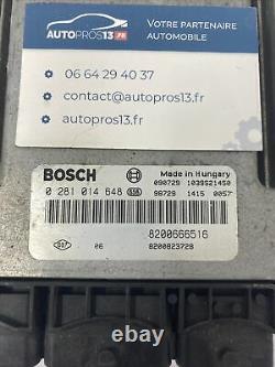 Ecu Calculateur De Moteur A Reprogrammer Bosch Renault Trafic 2.0 DCI 0281014648
