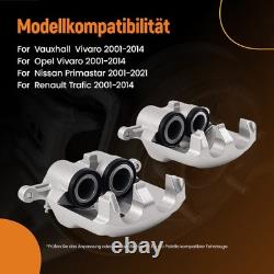 Étrier de Frein Avant for Opel/Renault Vivaro/Trafic 2001-2014 4414022 4414023