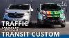 Ford Transit Custom V Renault Trafic 2017 Van Comparison Trucksales