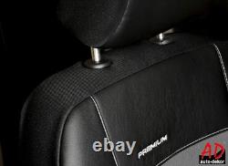 Housses de siège avant sur mesure 2+1 pour Renault Trafic III Opel Vivaro B