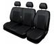 Housses De Si&egrave;ge Avant Sur Mesure 2+1 Pour Renault Trafic Ii Opel Vivaro A Bus