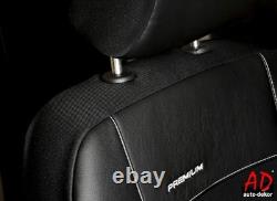 Housses de siège avant sur mesure 2+1 pour Renault Trafic II Opel Vivaro A BUS