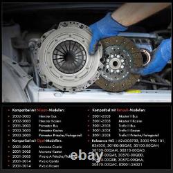 Kit Embrayage pour Opel Movano Vivaro Nissan Primastar Renault Trafic II 1.9L