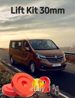 Kit Rehausse Lift Kit 30mm pour Renault Trafic Opel Vivaro VAUXHALL Vivaro