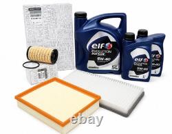 Kit de d'huile filtre RENAULT TRAFIC II OPEL VIVARO 2.0 DCI ELF 5W40 7L