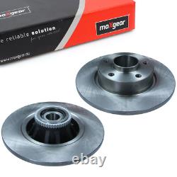Maxgear Disques de Frein ARRIÈRE GAUCHE + R pour Opel Vivaro Renault Trafic