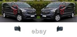 Neuf Rétroviseur Électrique Chauffé Paire LHD Opel Vivaro 14-18 Renault Trafic