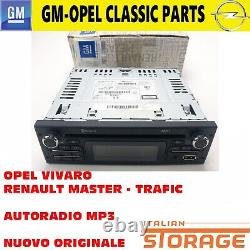 Opel Vivaro Renault Master Trafic car Radio MP3 Neuf Original 2811 281156951R