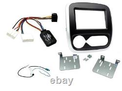 Panneau Set car Radio Double 2 din Opel Vivaro Renault Trafic Chrome Cl. Auto