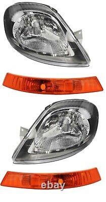 Phare Avant Gauche + Droit + Clignotant Vivaro Renault Trafic II 03.01-01.07