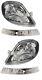 Phare Avant Gauche + Droit + Clignotant Vivaro Renault Trafic Ii 03.01-01.07