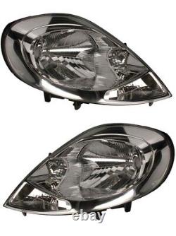 Phare Avant Gauche + Droit Electrique + Ampoules Pour R Trafic II Opel Vivaro