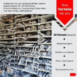 Pot d'échappement pour Fiat Talento Opel Vivaro Renault Trafic 1.6