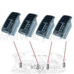 Pour Renault Trafic 2 Opel Vivaro 2001-2014 Aération de Tableau Bord Grille X 4