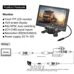 Pour Renault Trafic Opel Vivaro Nissan Primastar Caméra de recul renault+7Écran