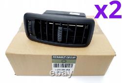 RENAULT TRAFIC 2 VIVARO 2001- Grille de Ventilation Tableau de Bord ORIGINAL x 2
