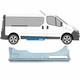 Renault Trafic Vivaro Primastar Porte Coulissante Tole De Reparation Int&eacute;rieur