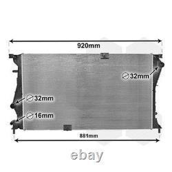 Radiateur moteur Van Wezel pour Opel Vivaro Renault Trafic