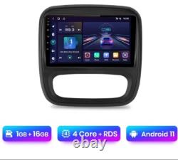 Radio 2 Din Android Pour Opel Vivaro Renault Trafic Bluetooth Navi Usb Gps Navi