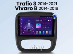 Radio 2 Din Android Pour Opel Vivaro Renault Trafic Bluetooth Navi Usb Gps Navi