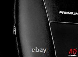 Renault Trafic III Opel Vivaro B 9 places Housses de siège sur mesure AIRBAG