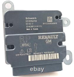 Renault Trafic III Opel Vivaro B Nissan NV300 Airbag Module Capteur 985104418R