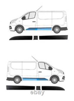 Renault Trafic III Opel Vivaro Nv300 Set Baguettes De Porte Cote Droite + Gauche
