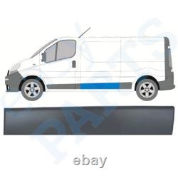 Renault Trafic Vivaro Primastar 2001- Moulure latérale / Gauche