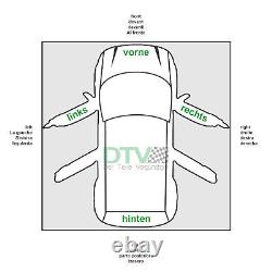 Rétroviseur Kit Convient pour Opel Vivaro 06/14- Neuf Gauche et Droite Noire