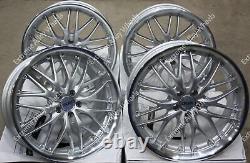 Roues Alliage 18 190 Pour Opel Vivaro Mk2 Renault Trafic 2014 Argent