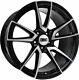 Roues Alliage X 4 19 Noir P Dla Pour Opel Vivaro 5x118 2014 Nissan