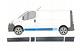 Set Baguette De Côté Portes Avant Gauche Renault Trafic Ii Opel Vivaro Primastar