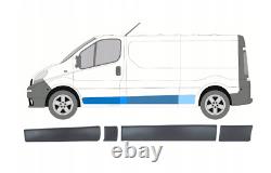 Set Baguette De Côté Portes Avant Gauche Renault Trafic II Opel Vivaro Primastar