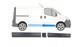 Set Baguette De C&ocirc;t&eacute; Portes Droite Renault Trafic Ii Opel Vivaro Primastar