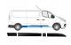 Set Baguettes De Côté Portes Centre Droite Renault Trafic Iii Opel Vivaro Nv300