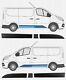 Set Baguettes De Côté Portes Centre G+d Renault Trafic Iii Opel Vivaro Nv300