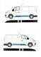 Set Baguettes De Porte Cote Droite + Gauche Renault Trafic Iii Opel Vivaro Nv300