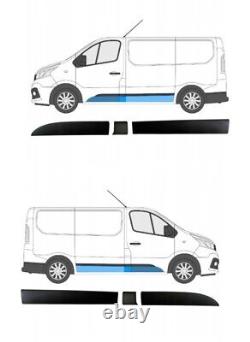 Set Baguettes De Porte Cote Droite + Gauche Renault Trafic III Opel Vivaro Nv300