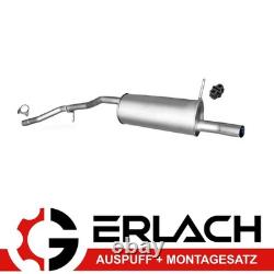 Silencieux arriere pour Fiat Talento Opel Vivaro Renault Trafic III 1.6 9909