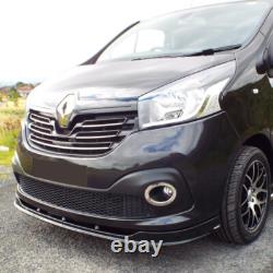 Spoiler avant noir brillant RENAULT Trafic 3 OPEL VIVARO de 07/2014 à 06/2019